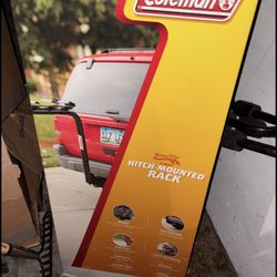 New. Coleman Hitch Mounted Bike Rack.  