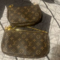 Louis Vuitton Monogram Pochette Set of 2