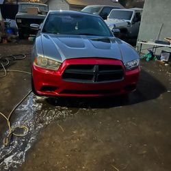 Silver Grey 2012 Dodge Charger 4 Door