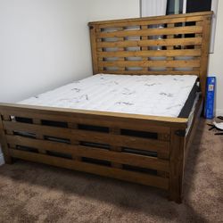 Cal King Bed Frame With Mattress