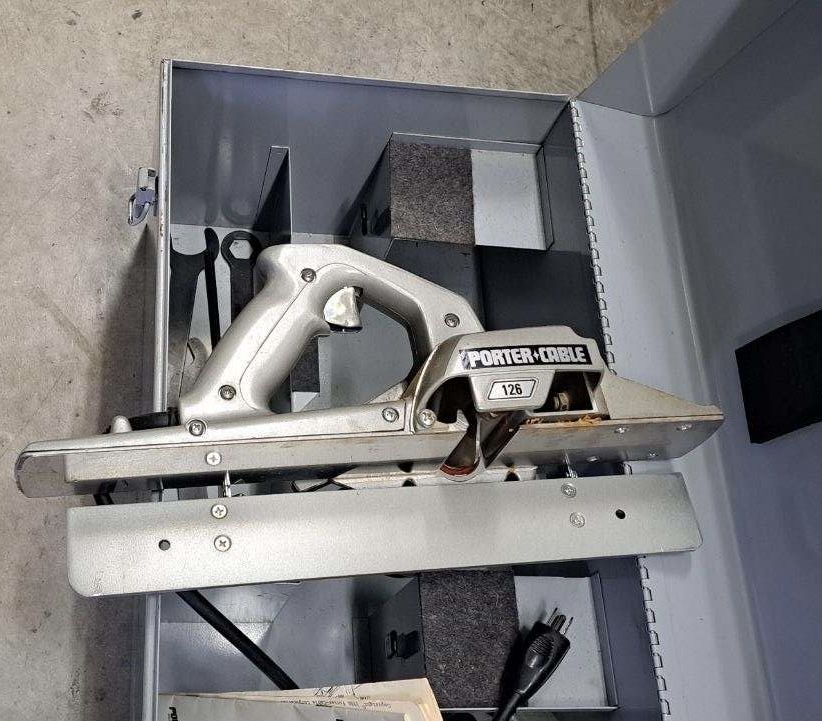 READ DESCRIPTION — Vintage Porter Cable Door Planer