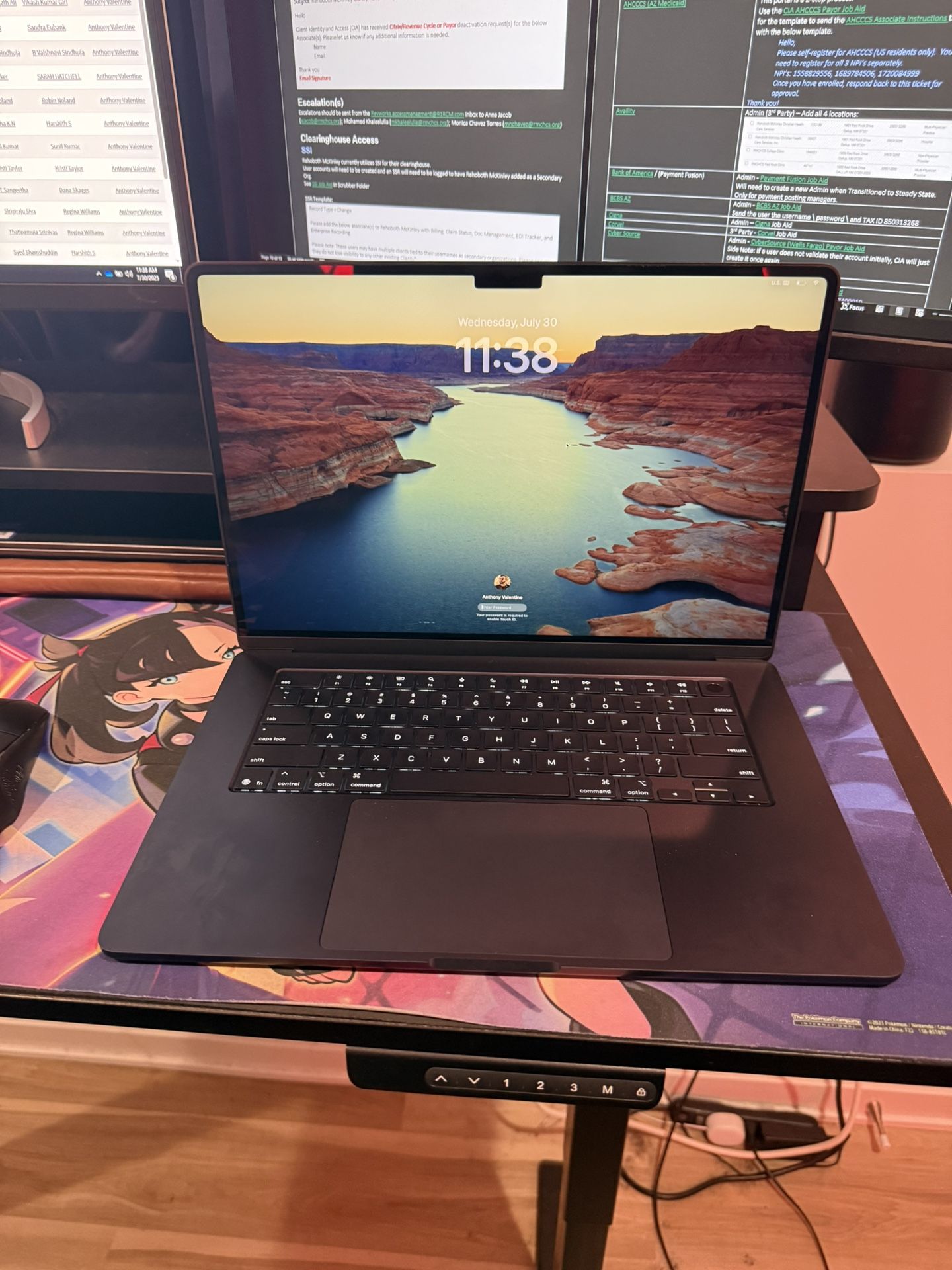 Mac Book Air 15inch (Midnight Blue)
