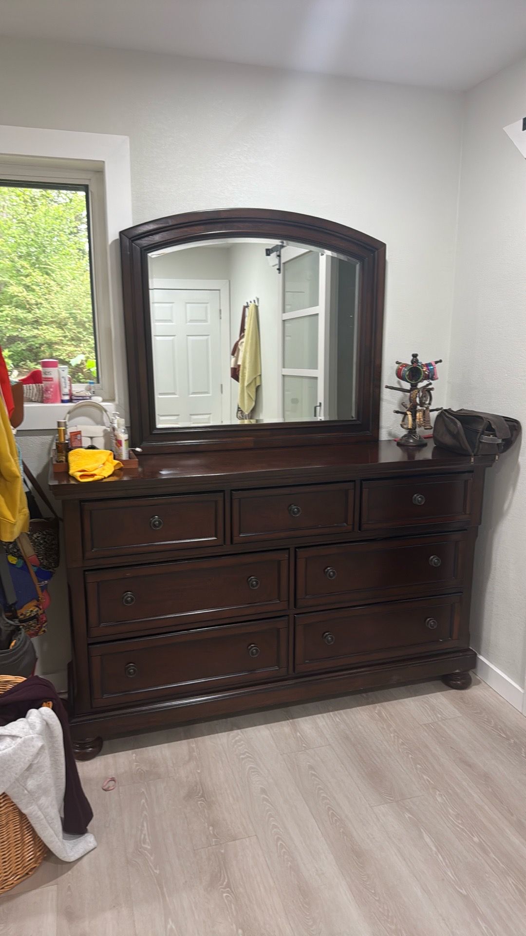 Dresser with mirror- Ashley