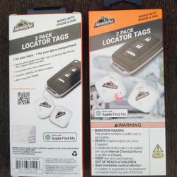 2 Pack Locator Tags 