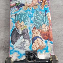Primitive x Dragon Ball Super Resurrection complete skateboard Rare. 8"×32"