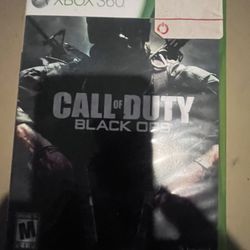 Xbox 360 Call Of Duty Game 