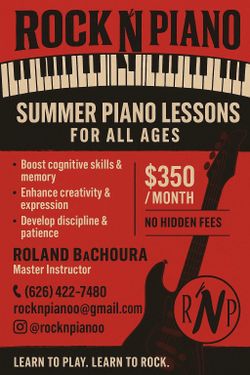 PIANO LESSONS