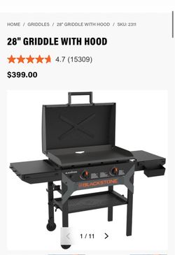 Blackstone 28" GRIDDLE WITH HOOD