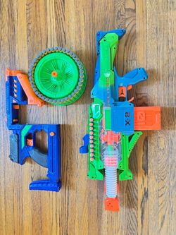 Double punch & M2 magnum nerf guns