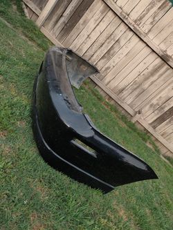 2004 lancer ralliart sportback rear bumper