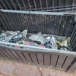 Plastic Tool Box With Parts