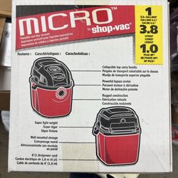 Micro Shop Vac