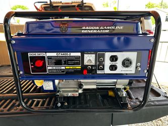 New Johnny freight tools 4400w gas generator. Great for taco trucks or auto detailers. Quiet & light for easy transport. Try before you buy. Pick up o