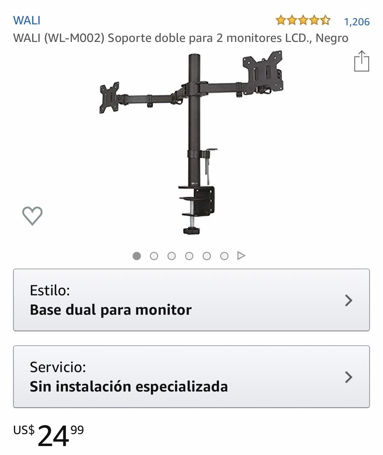 Dual Monitor Base