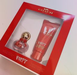Brand New Coach Poppy 2 Pc Gift Box Set For Sale for Sale in Lemon