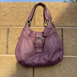 Coach Lynn Purple Bag