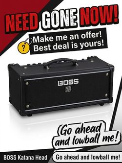 Boss Katana Gen 3 Guitar Amp Amplifier Head keywords tube fender Vox Marshall modeler digital