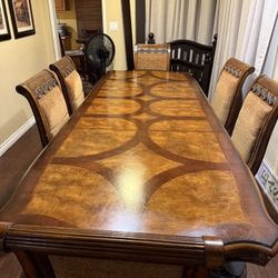 Wood Dinning Table 