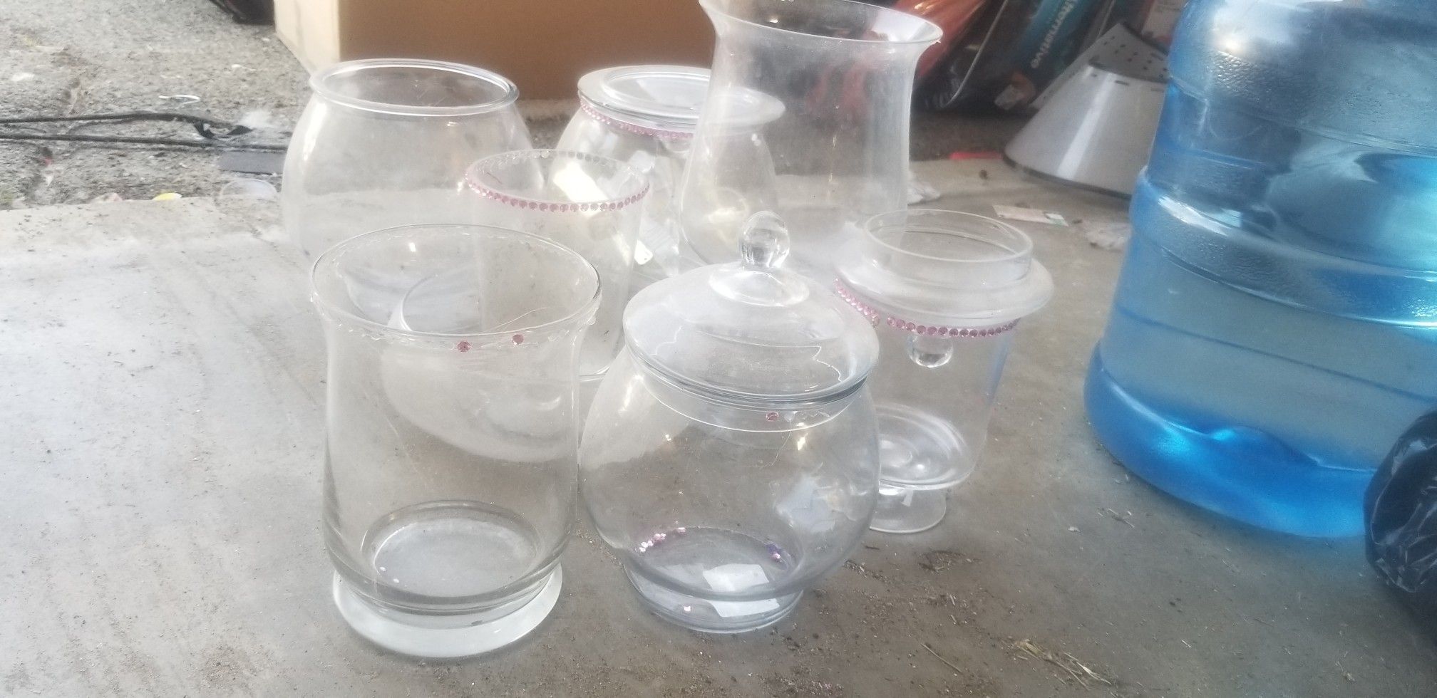 Glasses for candy table