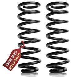 100% Extra Load Rear Coil Springs for 2019-2025 Ram 1500 New Body 2WD 4WD, Heavy Duty Rear Suspension Spring Set, Helps Reduce Rear Sag & Towing Squat