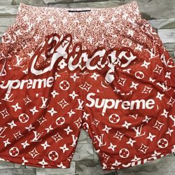 Supreme Mitchell And Ness Shorts Size Small And Medium 