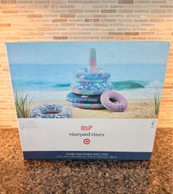 Vineyard Vines x Target Jumbo Inflatable Ring Toss - Never Used