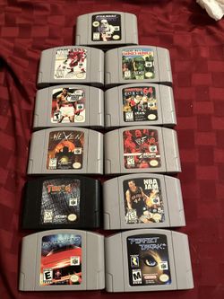 Nintendo N64 Games 