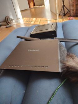 Netgear Nighthawk Router And Motorola Surfboard