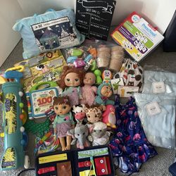 Bunch Of Toddler/kid Toys- Tent- Educational- Make Believe And More