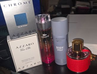 10 Fragrance Bundle – Azzaro, Lacoste, Dolce & Gabbana