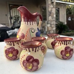 Mexican Set Echo De Barro From Tijuana 