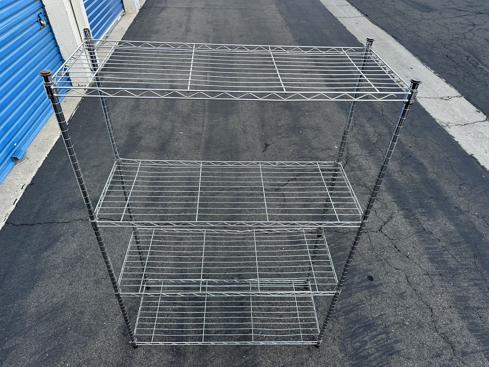 4 Shelf Rack For Storage - 4ft Tall