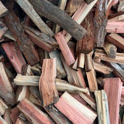 Dry Split Almond Mix Firewood!!!Ready Too Burn Seasoned Wood!!!