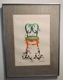 Jean Sariano "Autumn" Intaglio Etching Trial Proof