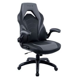 Emerge Vortex Bonded Leather Ergonomic  Black and Grey ergonomic Gaming chair