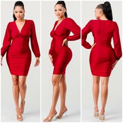 Burgandy Dress
