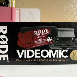 Rode VideoMic Directional Video Condenser Microphone (Read Description)