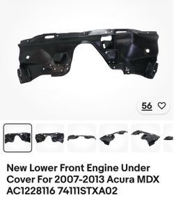 Under engine splash guard 2009 Acura mdx