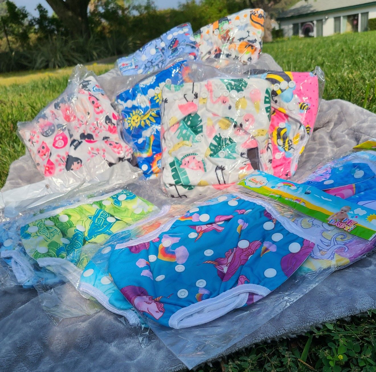 baby swimmers/ cloth diapers