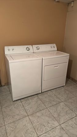 Washer and dryer