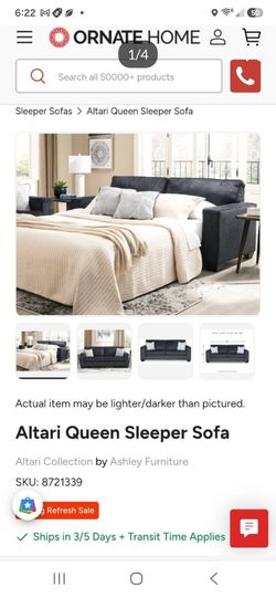 Couch pull out bed