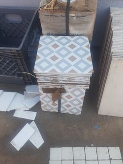 Ceramic tile 7 3/4 X 7 3/4