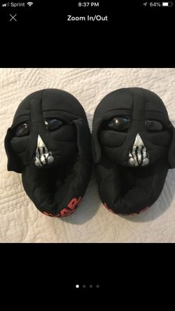 Star Wars Darth Vader slippers