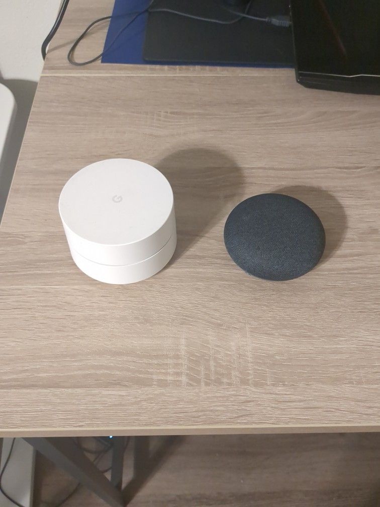Google Nest Router And Home Mini