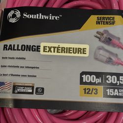 New extension cord