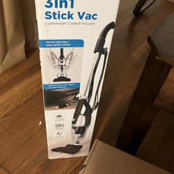 Brand New Black+Decker 3-in-1 Stick Vac