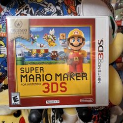 Super Mario Maker 3DS Unopened 