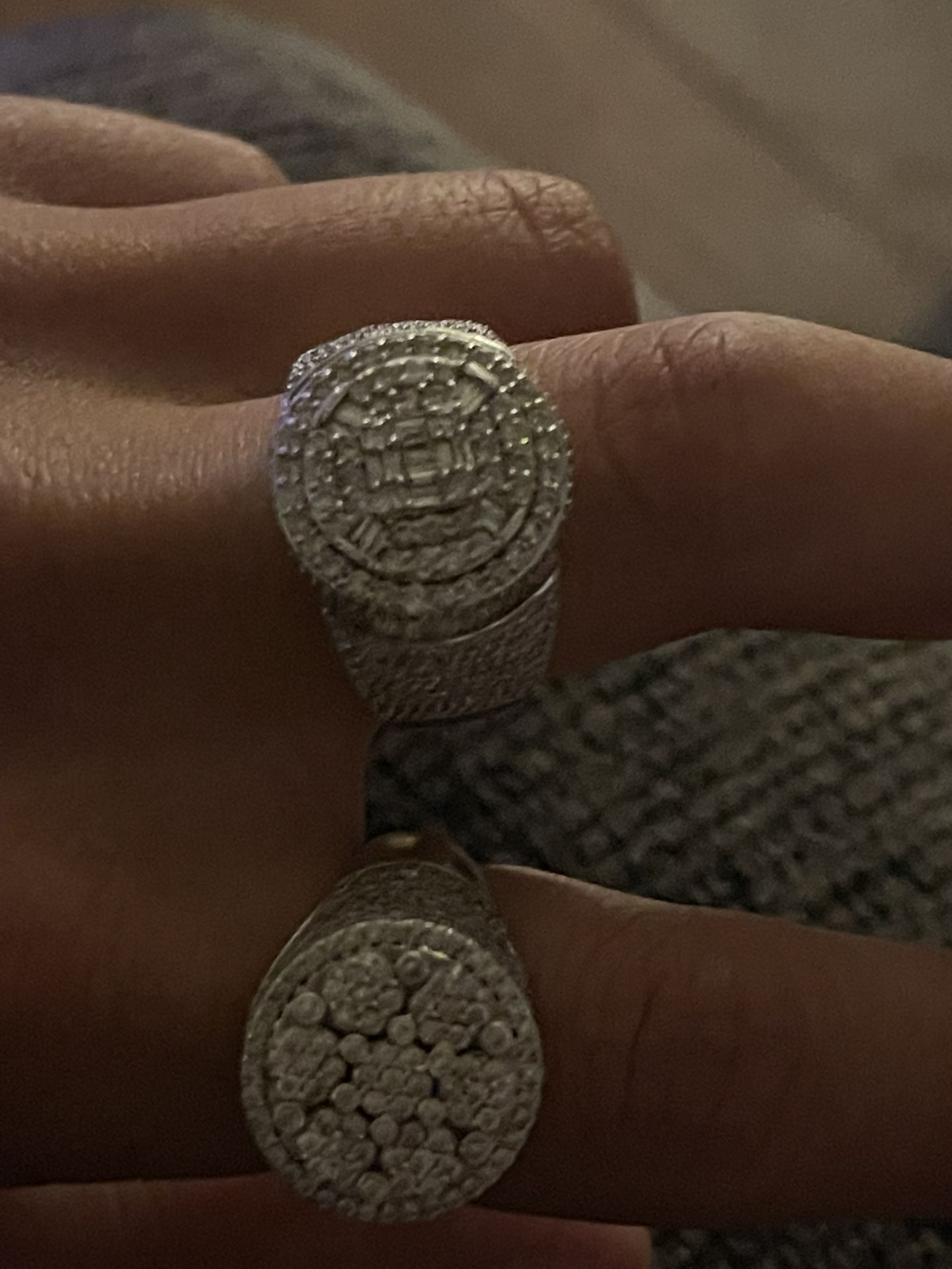 Real Vvs Diamonds With Gold And Bagguets 