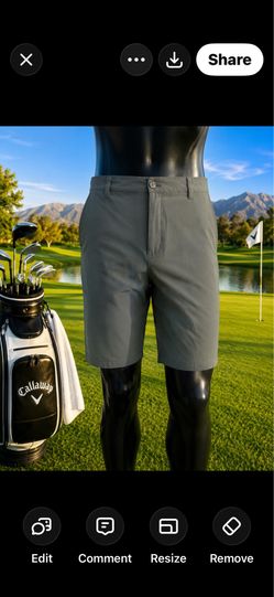 Dockers premium, golf shorts size 38