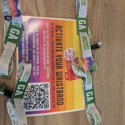 sunday Single day country thunder tickets wristbands